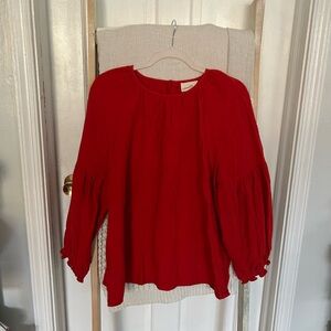 Universal Thread orange/Red Blouse